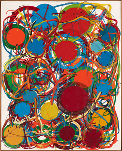 《Untitled》 1965　Vinyl paint on canvas