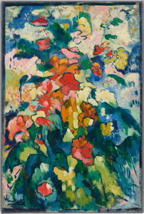 《色彩のシンフォニー（花）》 1905-06年頃　油彩・カンヴァス