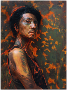 《自画像/青春（Aoki）》 2016/2021年　発色現像方式印画
